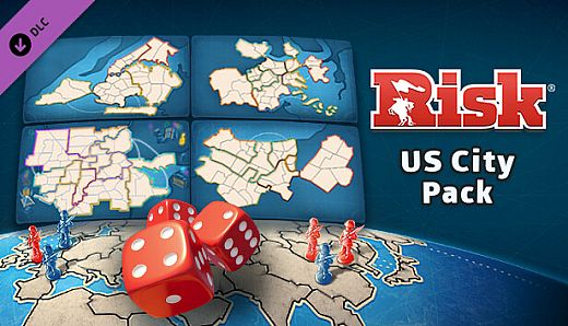 RISK: Global Domination - US City Map Pack