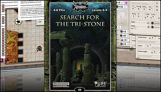 Fantasy Grounds - A08: Search For The Tri-Stone (PFRPG)