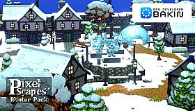RPG Developer Bakin PixelScapes Winter Pack