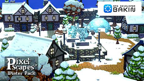 RPG Developer Bakin PixelScapes Winter Pack DLC