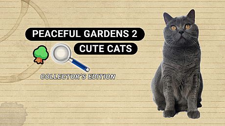 Peaceful Gardens 2: Cute Cats Collector's Edition