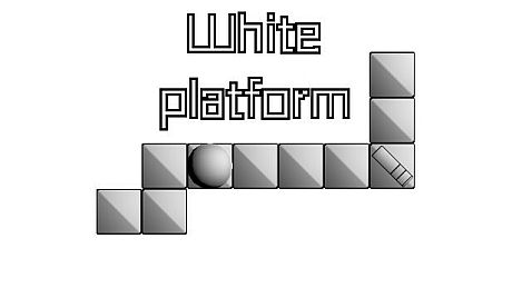 White platform Game