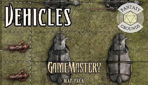 Fantasy Grounds - Pathfinder RPG - GameMastery Map Pack: Vehicles