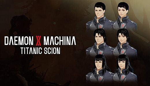 Daemon X Machina: Titanic Scion - Hairstyle Set 3