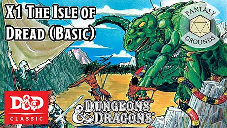 Fantasy Grounds - D&D Classics: X1 The Isle of Dread (Basic) DLC