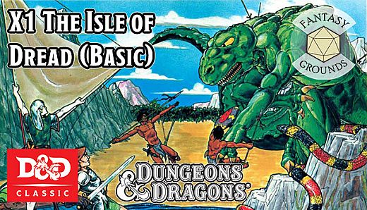 Fantasy Grounds - D&D Classics: X1 The Isle of Dread (Basic)
