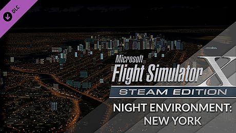 FSX Steam Edition: Night Environment: New York Add-On DLC