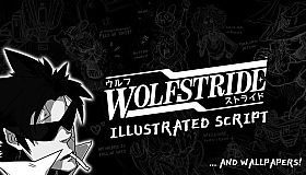 Wolfstride Illustrated Script + Wallpapers