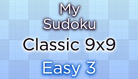 My Sudoku - Classic 9x9 Easy 3