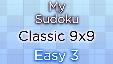 My Sudoku - Classic 9x9 Easy 3 DLC