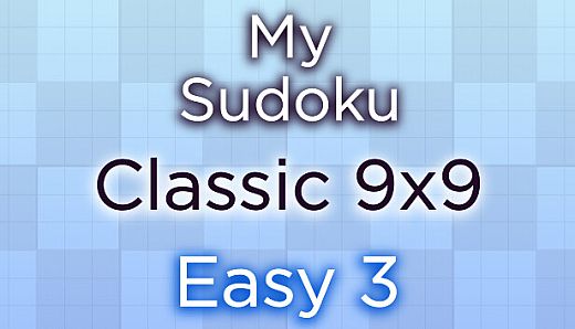 My Sudoku - Classic 9x9 Easy 3