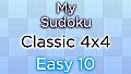 My Sudoku - Classic 4x4 Easy 10