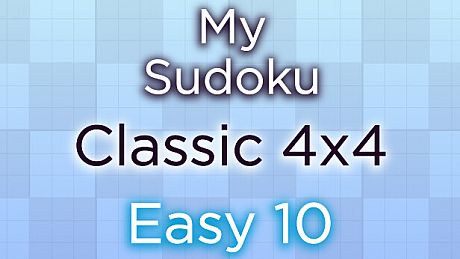 My Sudoku - Classic 4x4 Easy 10 DLC