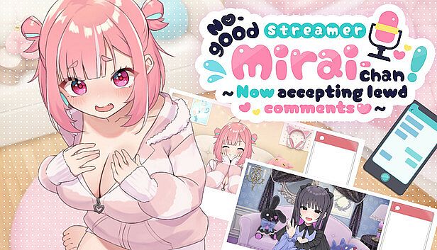 Buy No-good Streamer Mirai-chan! (Now accepting lewd comments)