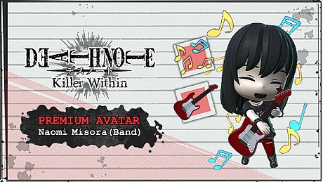 DEATH NOTE Killer Within - Premium Avatar: Naomi Misora (Band) DLC