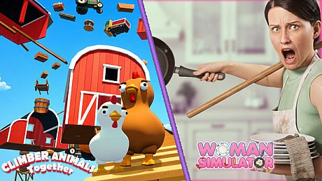 Woman Simulator & Climber Animals: Together Bundle