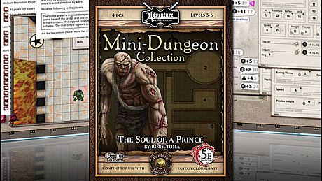 Fantasy Grounds - Mini-Dungeon #014: The Soul of a Prince (5E) DLC