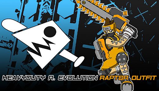Lethal League Blaze - Heavyduty R. Evolution outfit for Raptor