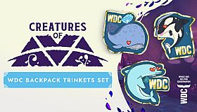 Creatures of Ava: WDC Charity Backpack Trinkets Set