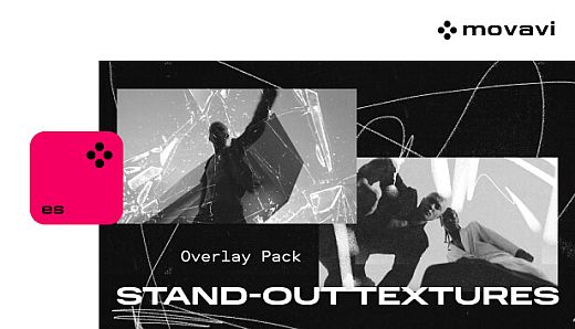 Movavi Video  Suite 2025 Steam Edition - Stand-out Textures Overlay Pack