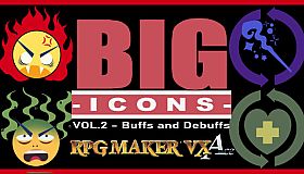 RPG Maker VX Ace - Big Icons Vol.2 - Buffs and Debuffs