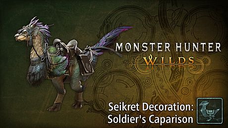 Monster Hunter Wilds - Seikret Decoration: Soldier's Caparison DLC