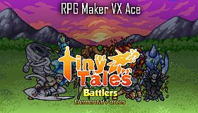 RPG Maker VX Ace - MT Tiny Tales Battlers - Elemental Forces