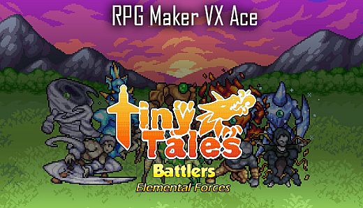 RPG Maker VX Ace - MT Tiny Tales Battlers - Elemental Forces