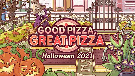 Good Pizza, Great Pizza - Halloween 2021 Garden Set DLC