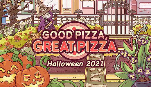 Good Pizza, Great Pizza - Halloween 2021 Garden Set