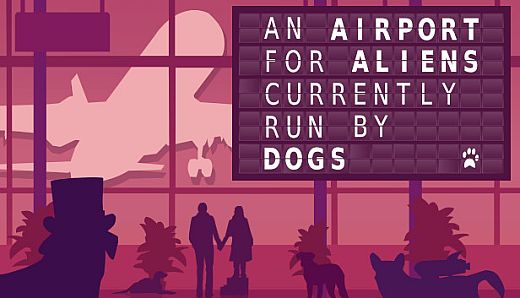 An Airport for Aliens Currently Run by Dogs