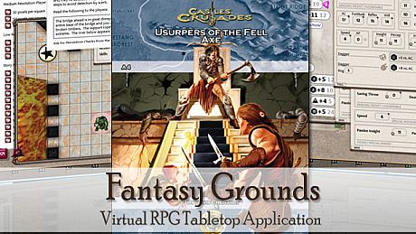 Fantasy Grounds - C&C: A4 Usurpers of the Fell Axe DLC