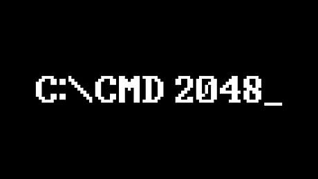 CMD 2048 Game