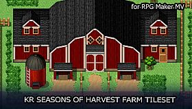 RPG Maker MV - KR Seasons of Harvest Farm Tileset