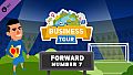Business tour. Football: Forward Number 7