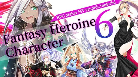 RPG Maker MV - Fantasy Heroine Character Pack 6 DLC
