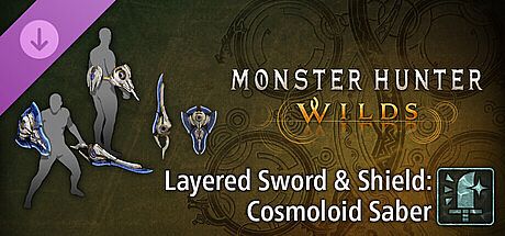 Monster Hunter Wilds - Layered Sword & Shield: Cosmoloid Saber DLC