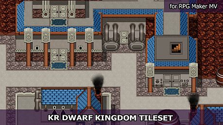 RPG Maker MV - KR Dwarf Kingdom Tileset DLC