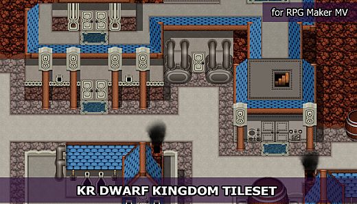 RPG Maker MV - KR Dwarf Kingdom Tileset