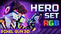 Pixel Gun 3D - RGB Hero Set DLC