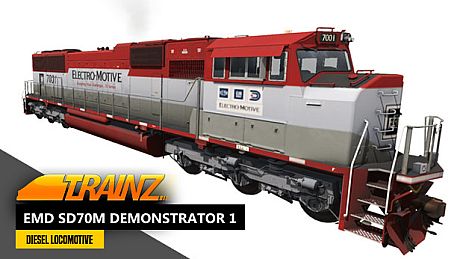Trainz Plus DLC - EMD SD70M Demonstrator 1 DLC
