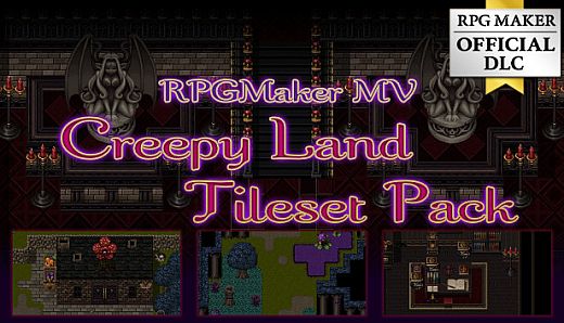 RPG Maker MV - Creepy Land Tileset Pack