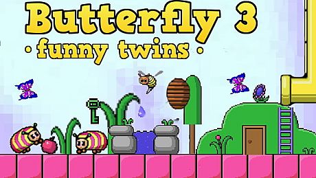 Butterfly 3. Funny Twins. Game