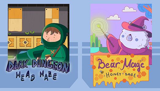 Dark Dungeon Head Haze / Bear Mage Honey Sage (Bundle)