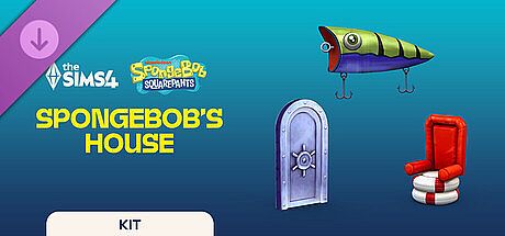The Sims 4 SpongeBob's House Kit