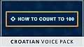 How to Count to 100 - Croatian Voice Pack