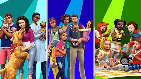 The Sims 4 Bundle - Cats & Dogs + Parenthood + Toddler Stuff