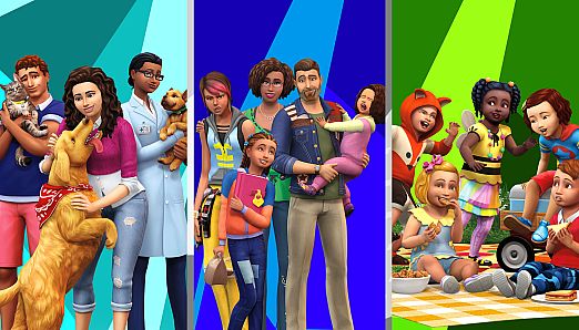 The Sims 4 Bundle - Cats & Dogs + Parenthood + Toddler Stuff