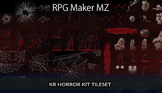 RPG Maker MZ - KR Horror Kit Tileset