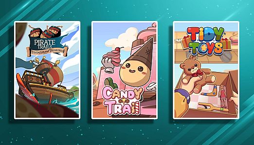 Pirate Trails: Tentacles and Treasures + Candy Trail + Tidy Toys (Bundle)